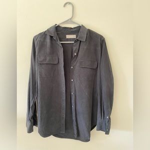 Everlane silk button up
